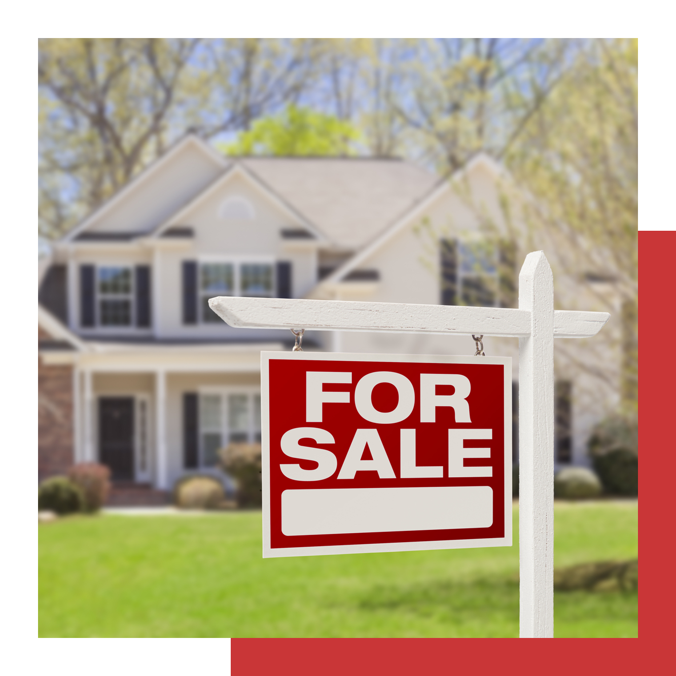 For Sale Signage Of House